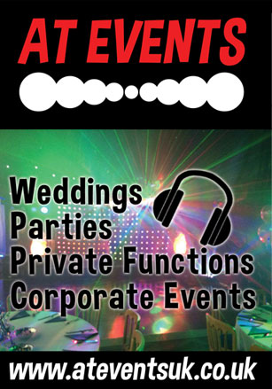Front of At Events Flyer