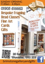 Brimstone Beads Worcester flyer